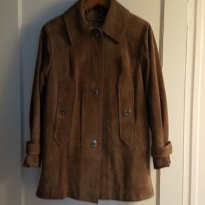 Skincheetah vintage suede coat
